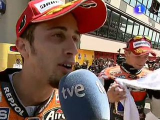 Ver v&iacute;deo  'Dovizioso: "Batir a Stoner es un logro"'