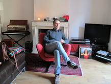 Drexler, en su estudio de Madrid