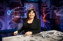 Loles Le&oacute;n durant l'entrevista