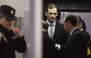 El duque de Palma, I&ntilde;aki Urdangarin (c), a la entrada a los juzgados de Palma