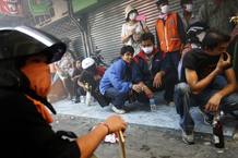 Duros enfrentamientos en Bangkok
