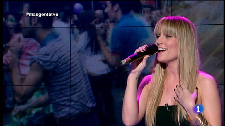 M&aacute;s Gente - Edurne, protagonista de 'Grease el musical'