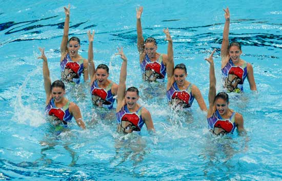 Espa&ntilde;a, segunda tras el ejercicio t&eacute;cnico