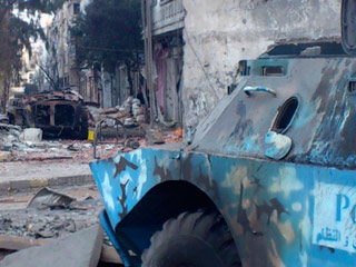 El Ej�rcito sirio contin�a bombardeando Homs un d�a m�s
