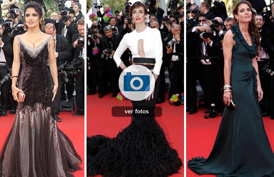 Elegancia sobre la alfombra roja de Cannes Elegancia sobre la alfombra roja de Cannes