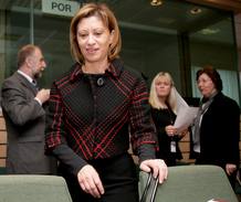 Elena Espinosa, en el consejo de Ministro de Agricultura y Pesca de la UE
