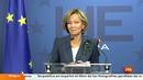 Ir al Video&nbsp;Elena Salgado se despide como ministra de Econom&iacute;a, ya en funciones, en Bruselas