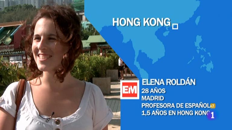 Espa&ntilde;oles en el mundo - Hong Kong - Elena