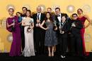 El elenco de actores de la poco convencional serie de TV 