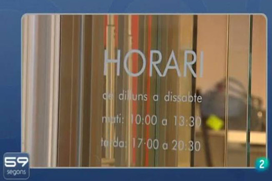 59 segons - La proposta d'unificar els horaris comercials