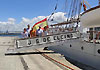 Embarcamos en el buque-escuela Juan Sebastián Elcano