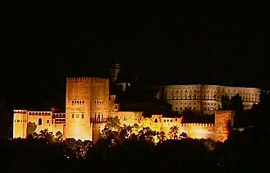 Espa&ntilde;a Directo - El embrujo nocturno de La Alhambra