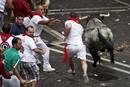 EMOCI&Oacute;N EN UN LIMPIO SEGUNDO ENCIERRO DE LAS FIESTAS DE SAN FERM&Iacute;N