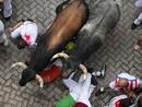 EMOCI&Oacute;N EN UN LIMPIO SEGUNDO ENCIERRO DE LAS FIESTAS DE SAN FERM&Iacute;N