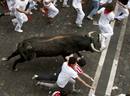 EMOCI&Oacute;N EN UN LIMPIO SEGUNDO ENCIERRO DE LAS FIESTAS DE SAN FERM&Iacute;N