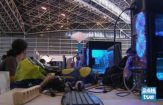 Encendido de la Campus Party