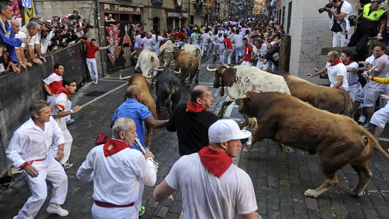 Vive San Fermín 2013 - Encierro Alcurrucén