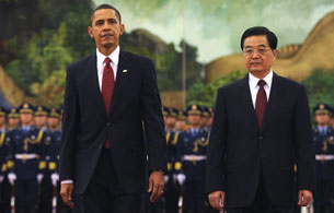 Ver v&iacute;deo  'Encuentro entre Obama y Hu Jintao'