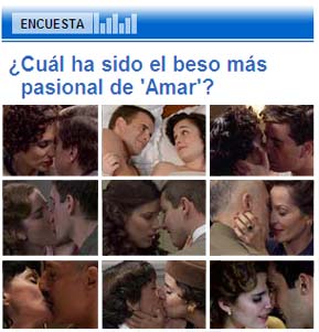 Encuesta: ¿Cuál es el mejor beso de Amar en tiempos revueltos?