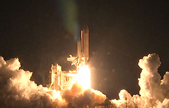 El Transbordador Endeavour parte a la Estaci&oacute;n Espacial Internacional