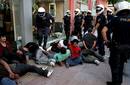 ENFRENTAMIENTOS ENTRE INMIGRANTES MUSULMANES Y LA POLIC&Iacute;A EN ATENAS