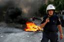 ENFRENTAMIENTOS ENTRE INMIGRANTES MUSULMANES Y LA POLIC&Iacute;A EN ATENAS
