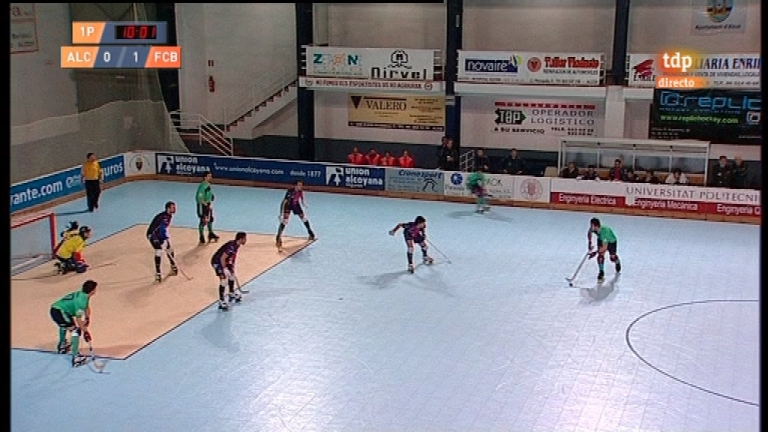 Hockey sobre patines - Liga espa&ntilde;ola: Enrile Pas Alcoy - FC Barcelona - 02/04/12