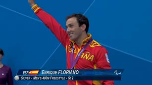 Ver v&iacute;deo  'Enrique Floriano, plata en los 400 metros libres'