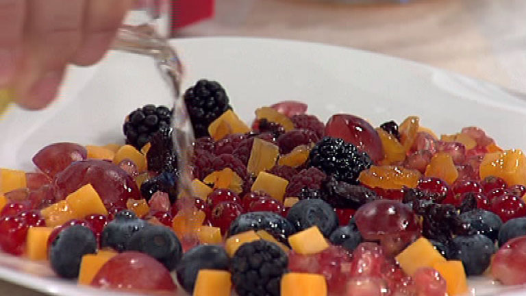 Blog de nutricocina -  - Ensalada de frutos rojos y frutos secos