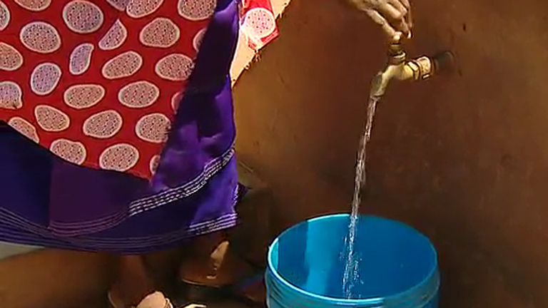 EnTanzania s&oacute;lo el 30% de la poblaci&oacute;n tiene agua potable