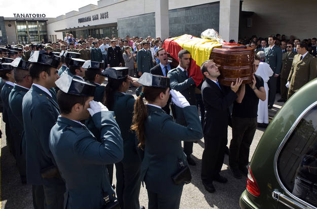 Entierro de Carlos S&aacute;enz de Tejada