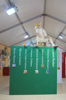 Entrada del pabel&oacute;n Libri Per Tutti