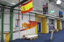 Entrada a las instalaciones de RTVE en los Juegos