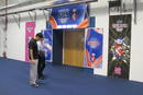 Entrada a la SBS de Corea en el IBC de Londres