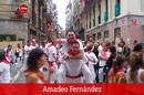 La calle Mercaderes con Estafeta abarrotada de gente