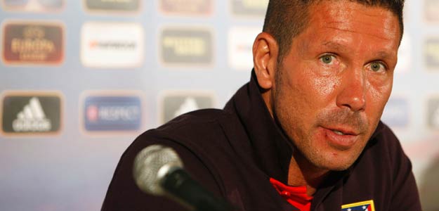 El entrenador del Atl&eacute;tico de Madrid, Diego Pablo Simeone.