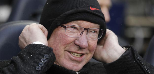 El entrenador del Manchester United, Alex Ferguson
