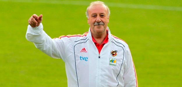 El entrenador de la selecci&oacute;n espa&ntilde;ola de f&uacute;tbol, Vicente Del Bosque