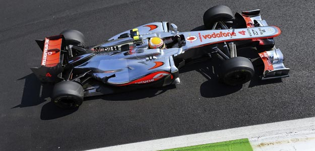 El piloto brit&aacute;nico de F&oacute;rmula 1, Lewis Hamilton, de McLaren Mercedes