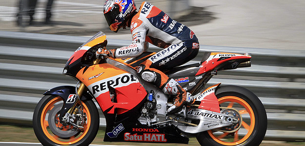 Casey Stoner, en Jerez.