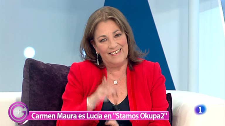 M&aacute;s Gente - Carmen Maura nos invita a ver 'Stamos Okupa2'