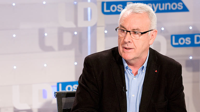 Entrevista a Cayo Lara en Los Desayunos: "Se equipara rezar y doctrina religiosa con las matem&aacute;ticas"