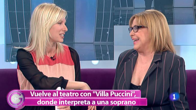 M&aacute;s Gente - Mar&iacute;a Luisa Merlo encarna a la diva de 'Villa Puccini'