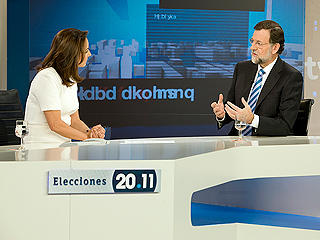 Ver v&iacute;deo  'Entrevista de Mariano Rajoy en el Telediario de TVE'