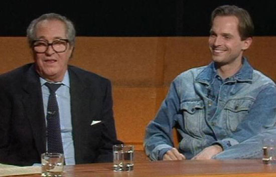 Entrevista a Miguel Bos&eacute; y su padre, Luis Miguel Domingu&iacute;n (1990)