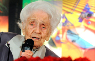 Ver v&iacute;deo  'Entrevista a Rita Levi-Montalcini en 'Utop&iacute;a''