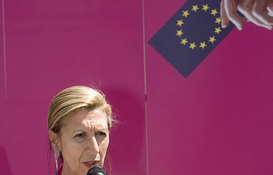 Noche 24 horas - Rosa D&iacute;ez espera convertir a UPyD en la tercera fuerza pol&iacute;tica en las europeas