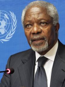 KOFI ANNAN RENUNCIA A SU PAPEL DE MEDIADOR EN EL CONFLICTO SIRIO