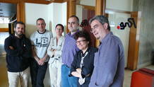 El equipo al completo