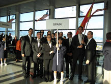 Equipo espa&ntilde;ol que particip&oacute; en Jap&oacute;n en WorldSkills 2007